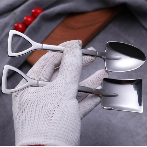 Elegant Shovel Spoon 4Pcs