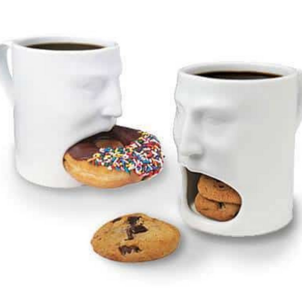 Face Coffee Cookies Mug