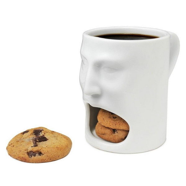 Face Coffee Cookies Mug