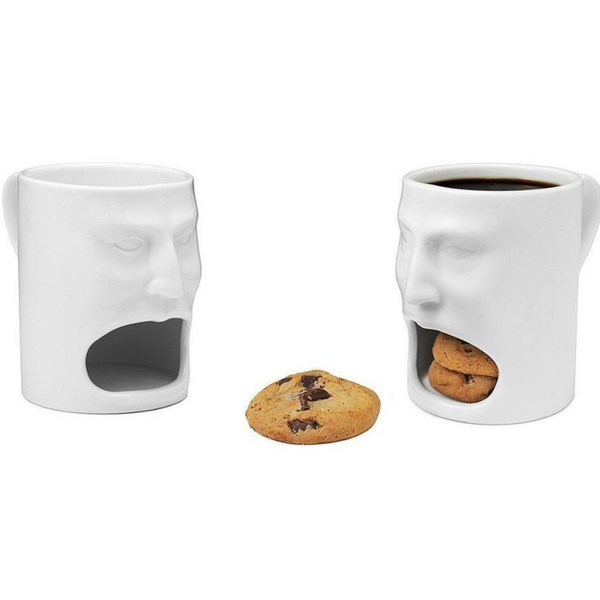 Face Coffee Cookies Mug