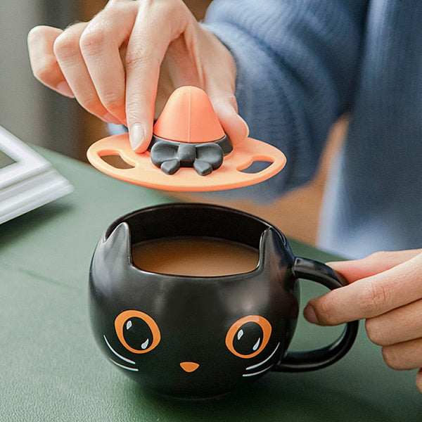 Bubbles Cat Mysterious Mug