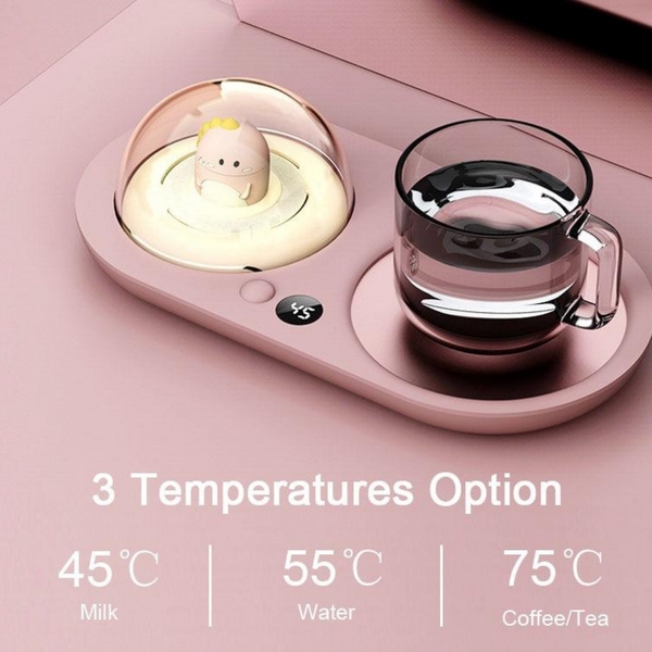 LifeSmart Mug Warmer With Aromatherapy Diffuser