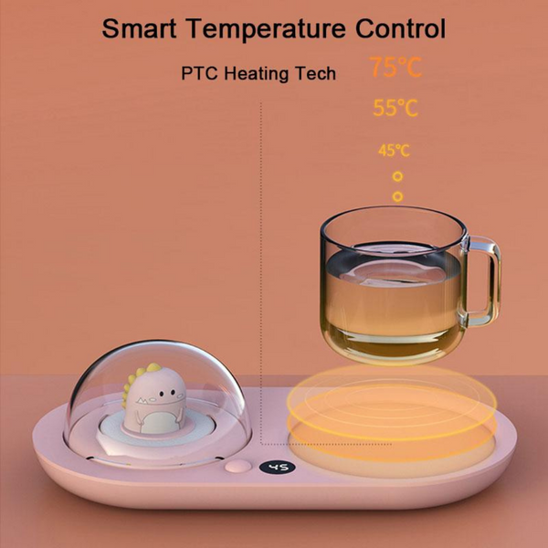 LifeSmart Mug Warmer With Aromatherapy Diffuser