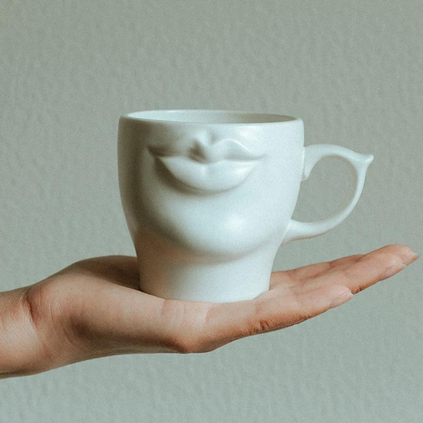 Pillowy Lip Mouth Mug