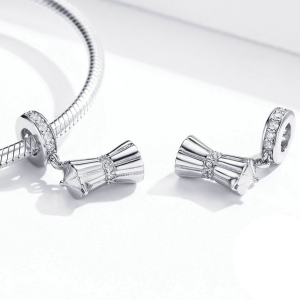 Luxyglo Sterling Silver Moka Pot Pendant