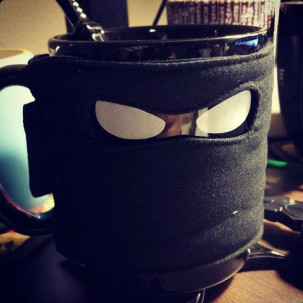 Ninja Mug Samurai Spoon And Ninja Star Coaster