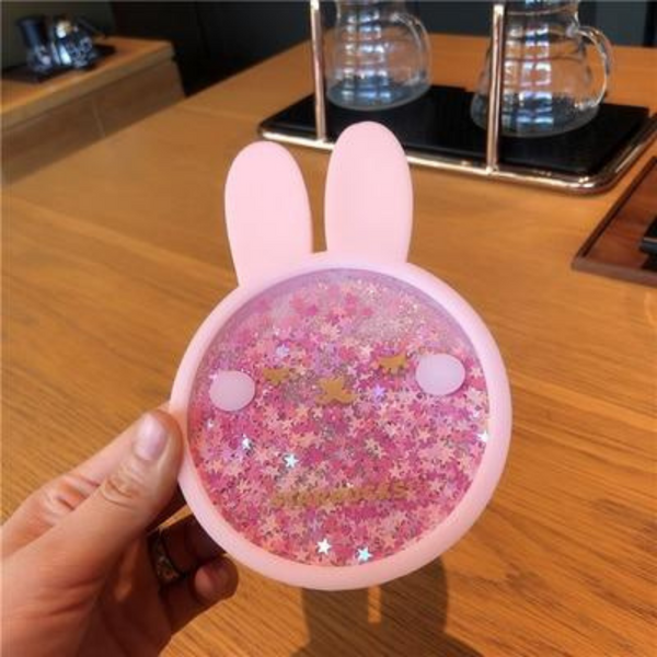 Sparkling Glittering Nature Quicksand Coasters