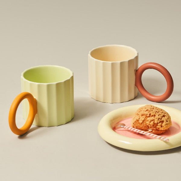 Big Handle Ceramic Mug