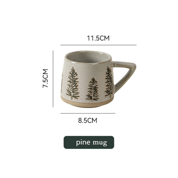Vintage Christmas Ceramic Mug