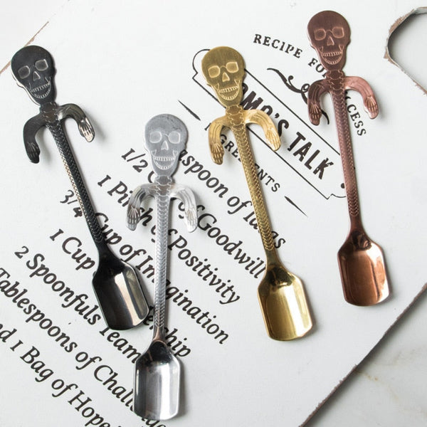 Skull Head Spoon