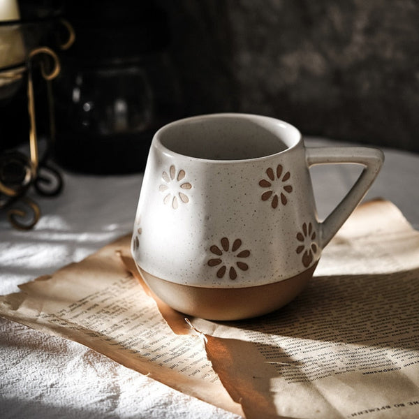Retro Handmade Ceramic Mug