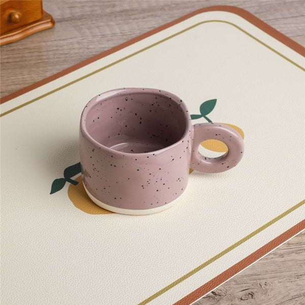 Dots Ring Handle Mug