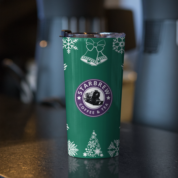 Starbrew Holiday 2022 White Christmas Tumbler 20oz
