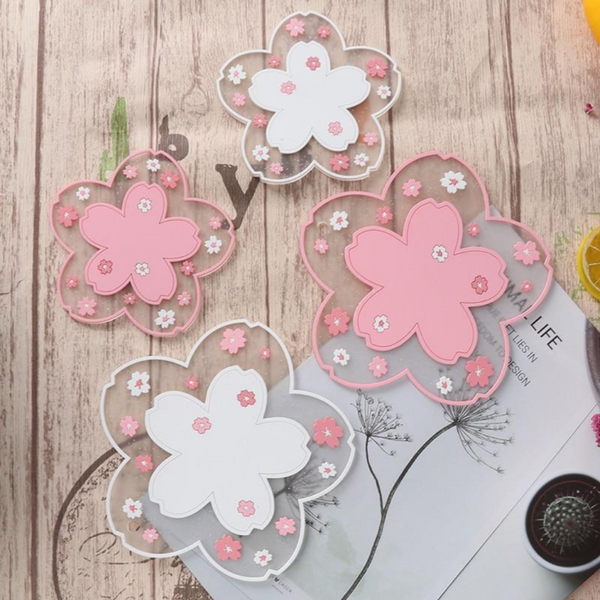 Cherry Blossom Heat Insulation Coaster
