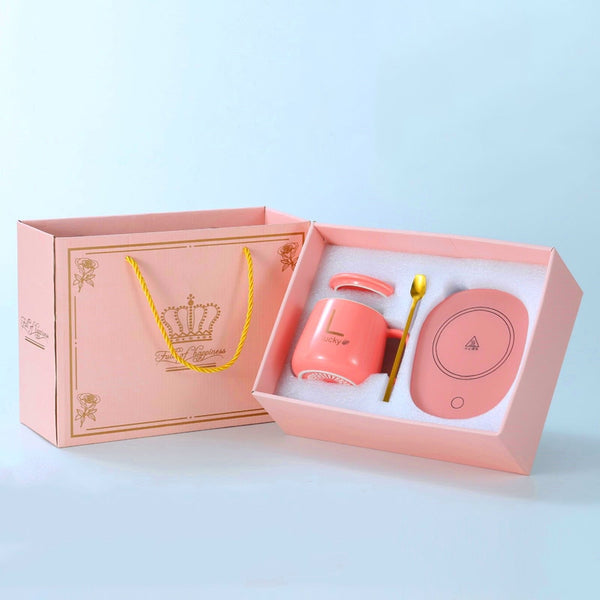 LifeSmart 55℃ Constant-Temperature Mug Warmer Gift Set