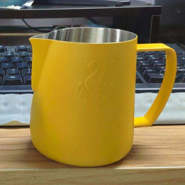 Starbrew Swan Latte Art Pitcher - 400ml Yellow