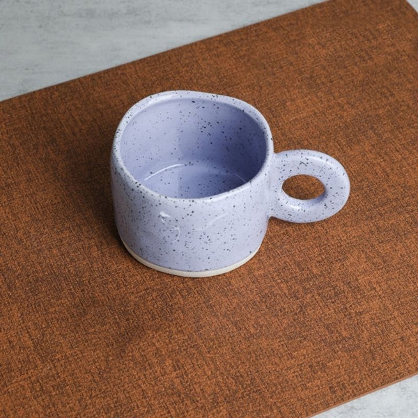 Dots Ring Handle Mug