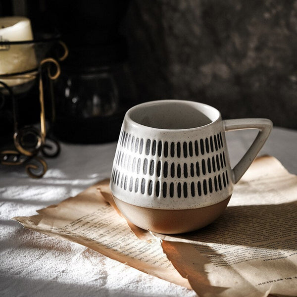 Retro Handmade Ceramic Mug