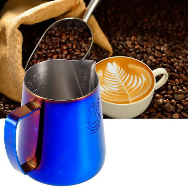 Starbrew Swan Latte Art Pitcher - 400ml Blue