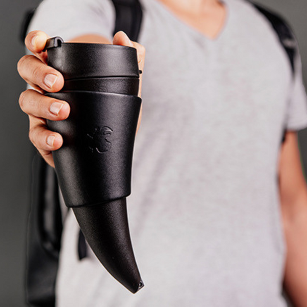 Viking Horn Travel Mug
