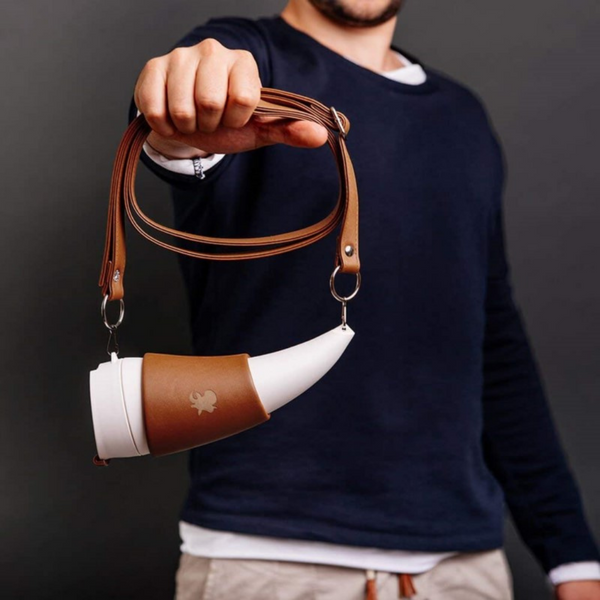 Viking Horn Travel Mug