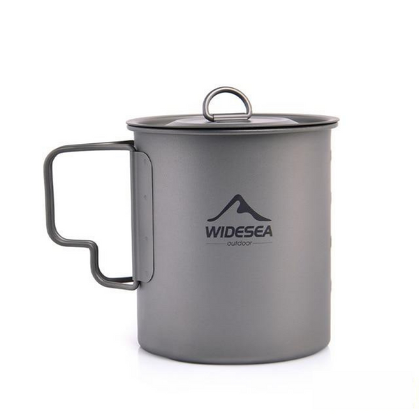 WIDESEA Outdoor Titanium Camp Mug