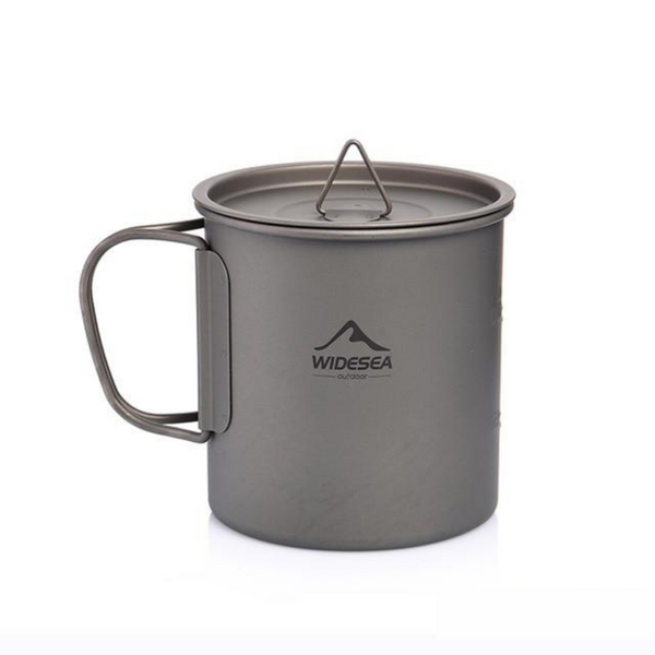 WIDESEA Outdoor Titanium Camp Mug