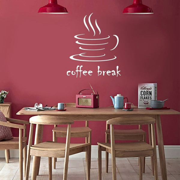 Coffee Break Wall Sticker