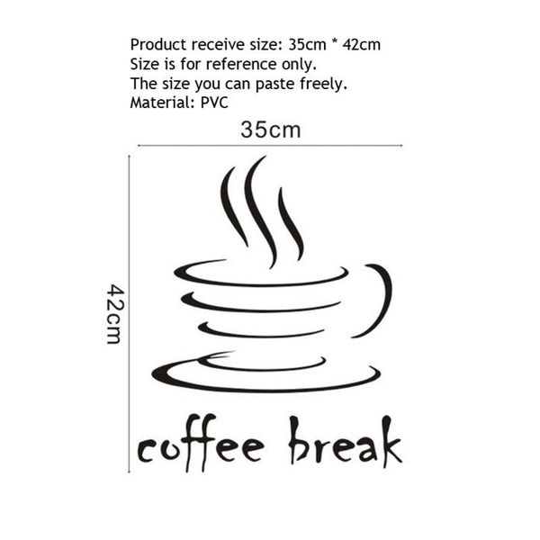 Coffee Break Wall Sticker