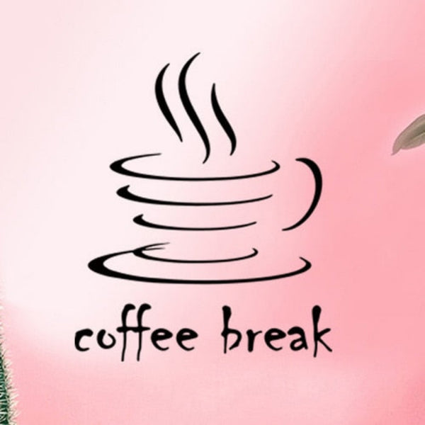 Coffee Break Wall Sticker