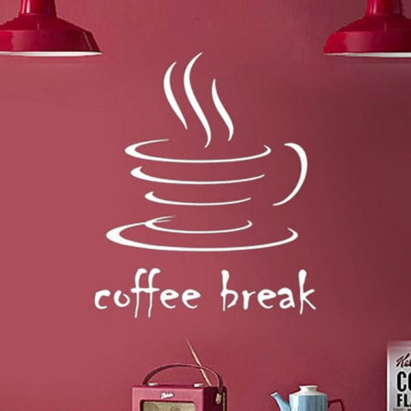 Coffee Break Wall Sticker
