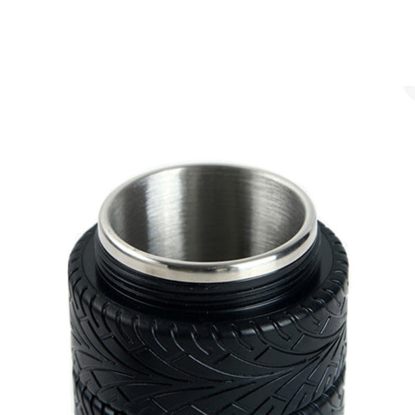 Spiffy Auto Tires Thermos Travel Mug