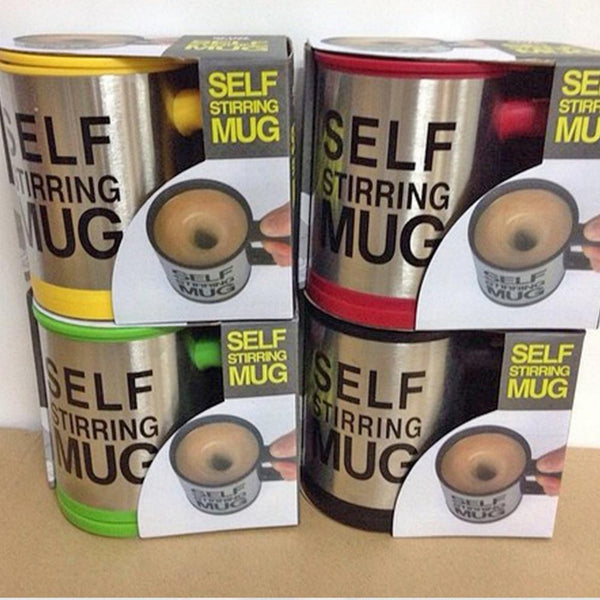 The Spinning Self Stirring Coffee Mug
