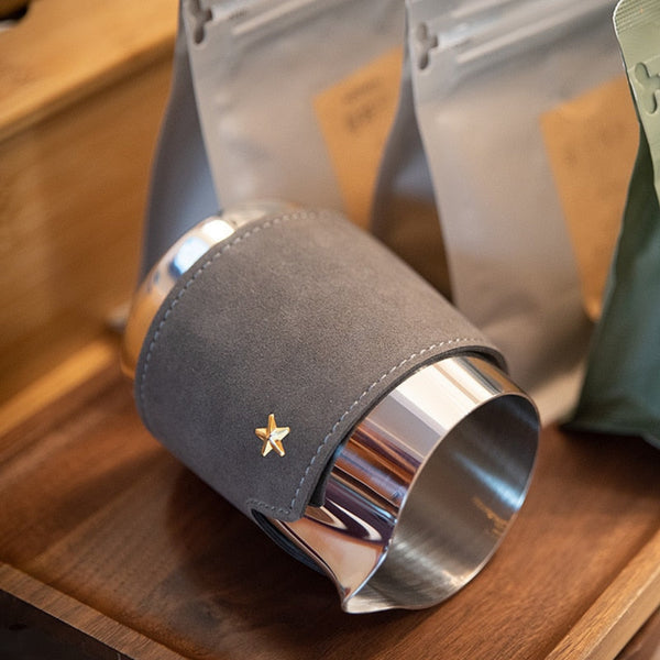 Handle Free Gold/Black/Silver Latte Art Pitcher 420ML