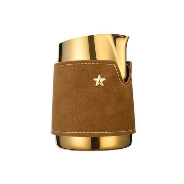 Handle Free Gold/Black/Silver Latte Art Pitcher 420ML