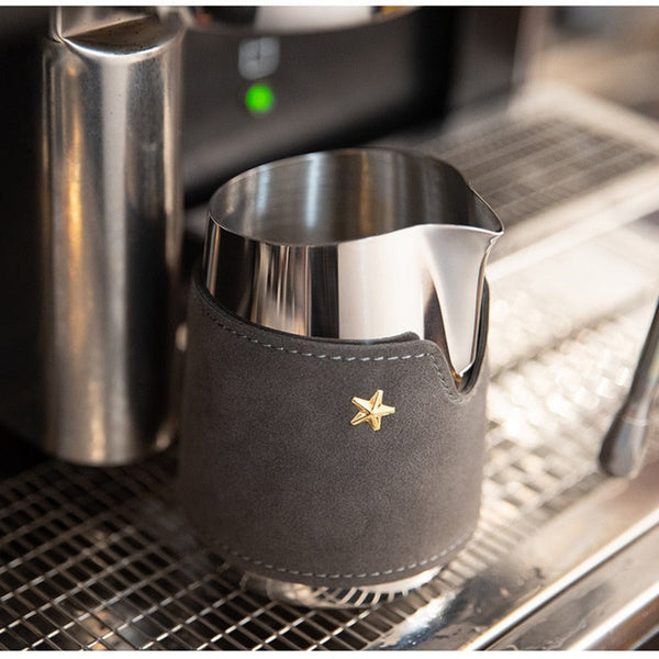 Handle Free Gold/Black/Silver Latte Art Pitcher 420ML