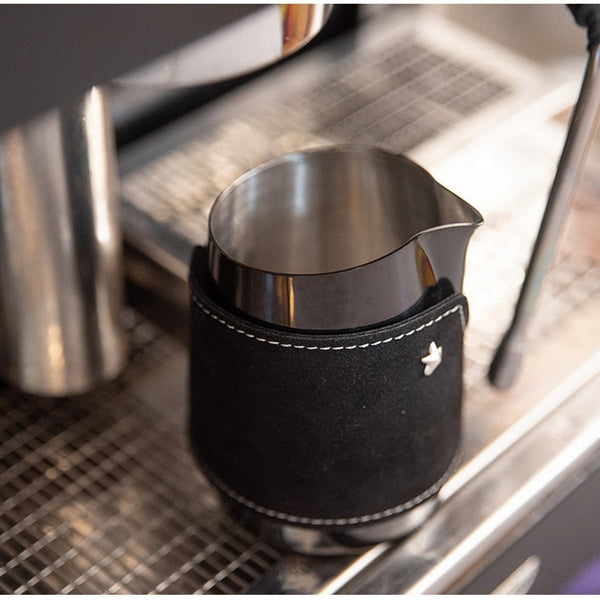 Handle Free Gold/Black/Silver Latte Art Pitcher 420ML