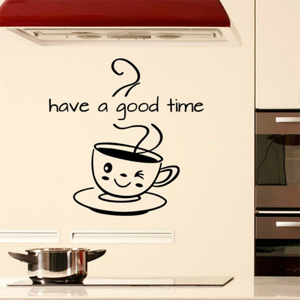 Have A Good Time Coffee Wall Sticker