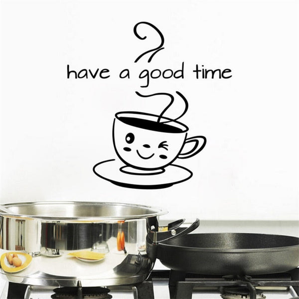 Have A Good Time Coffee Wall Sticker