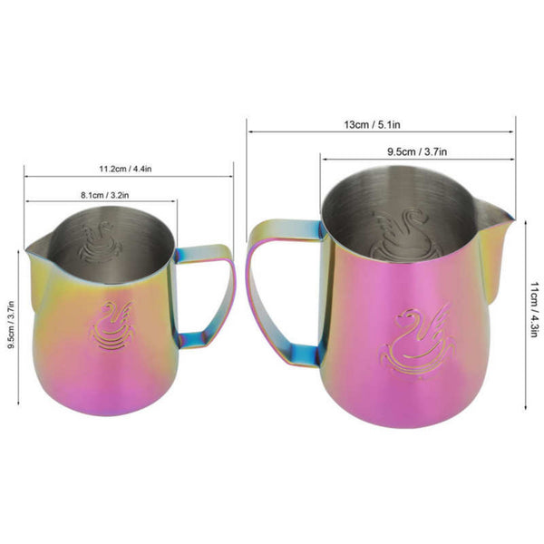 Starbrew Swan Latte Art Art Pitcher - 400ml/600ml Pink
