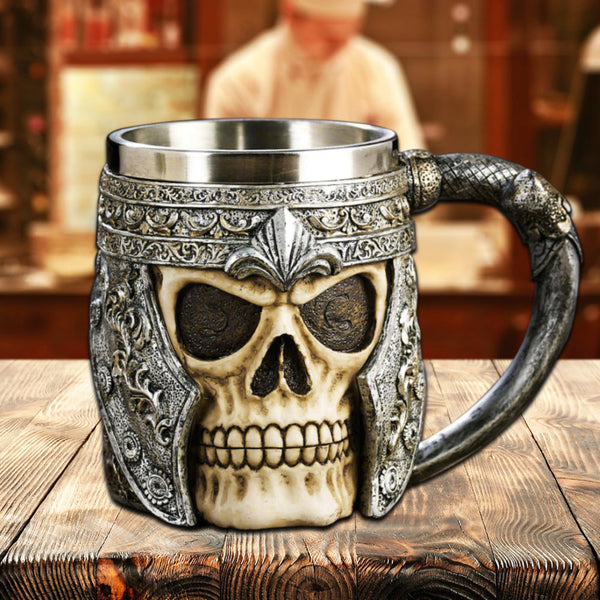 Gothic Skull Mug