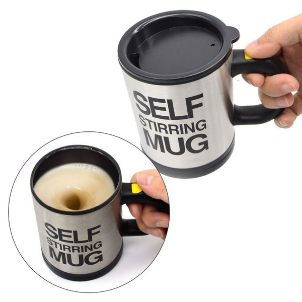 The Spinning Self Stirring Coffee Mug