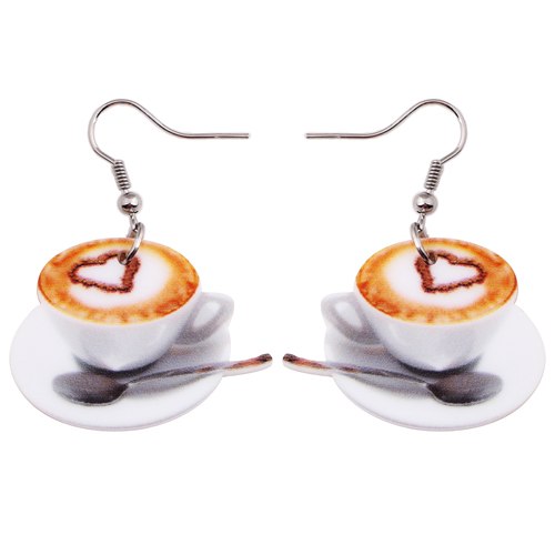 Luxyglo Coffee Cup Earrings