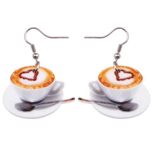 Luxyglo Coffee Cup Earrings