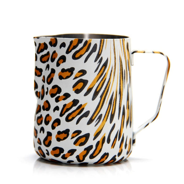 Starbrew Leopard Print Latte Art Pitcher