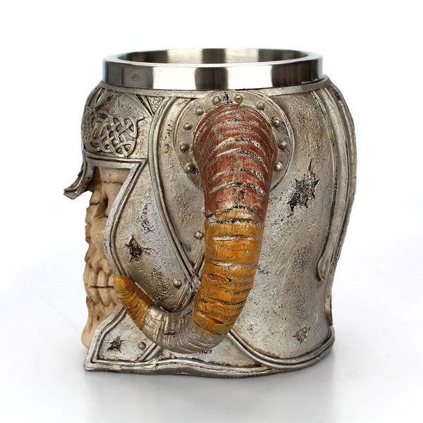Road Warrior Skull Coffee Mug