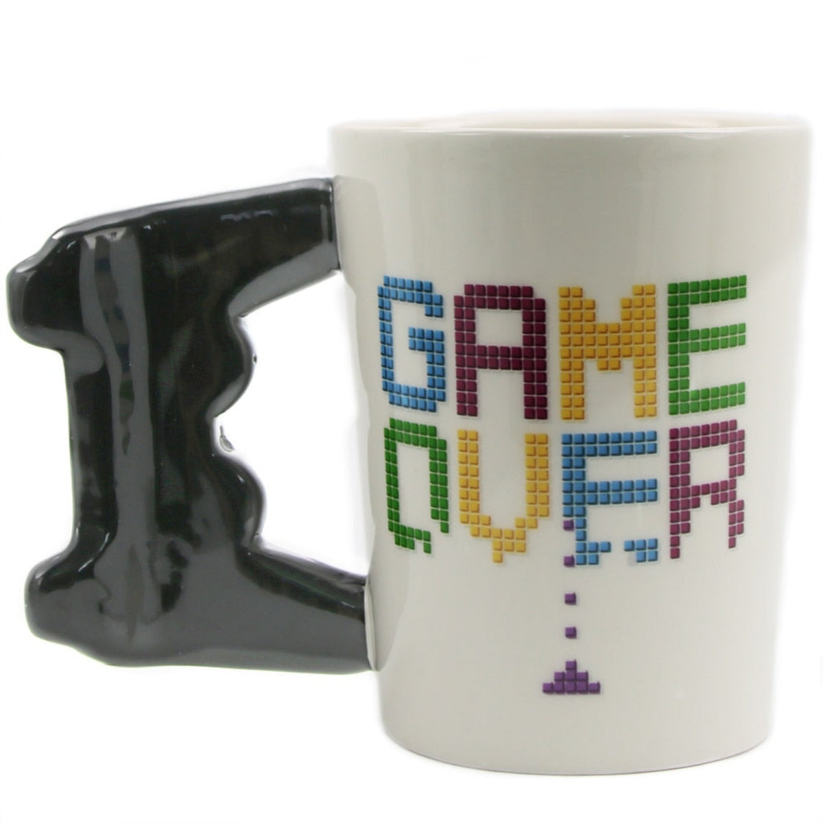 MUGNIV Game Over Controller Novelty Mug: Ceramic Coffee Mugs & Tea Cup ,  Unique & Fun Cool Mug for G…See more MUGNIV Game Over Controller Novelty  Mug