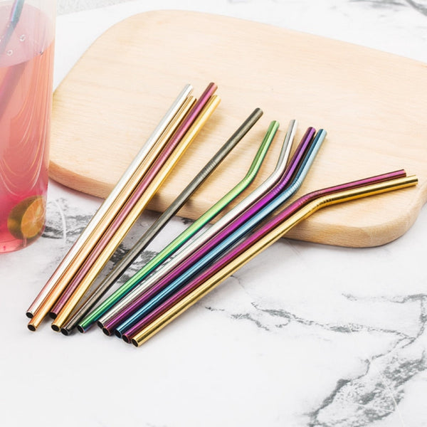 Coffee Stainless Steel Drinking Straw