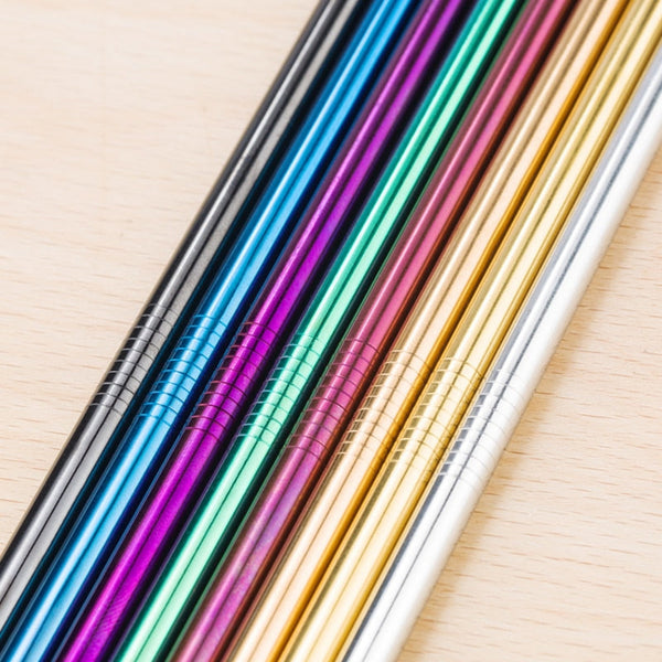 Coffee Stainless Steel Drinking Straw