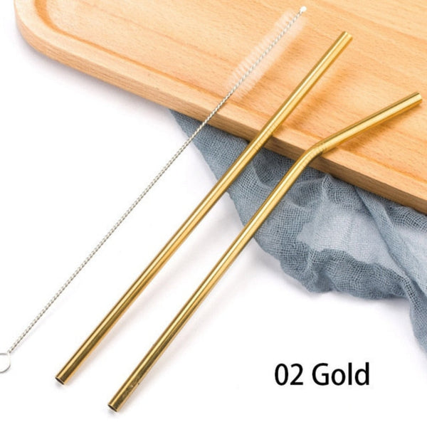 Coffee Stainless Steel Drinking Straw